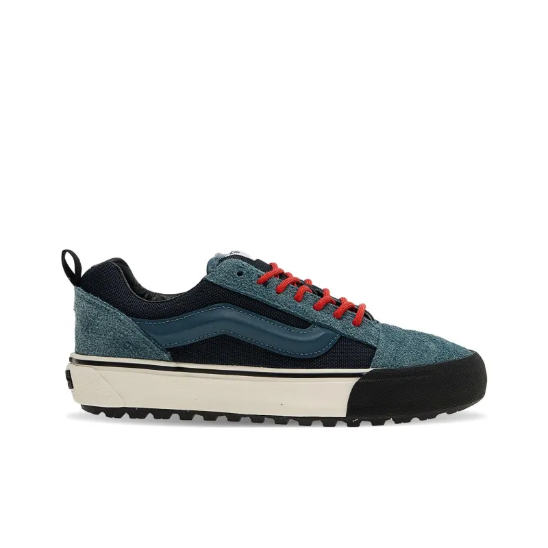 Vans Knu Skool Anti Slip Wear Resistant Low Top Skateboard Shoes Men's Dark Blue-1