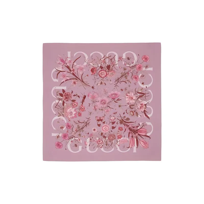 GUCCI Floral Print Scarf-0