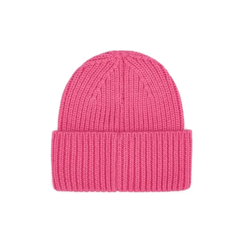 MACKAGE Sheep Wool Polyamide Acrylic Beanies Unisex Bright Pink-1