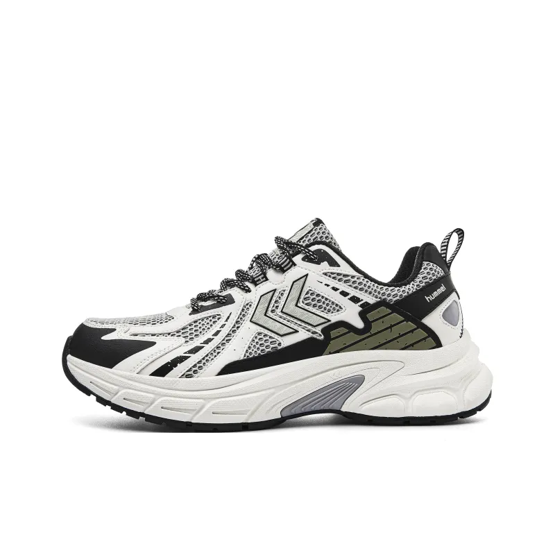 Hummel Cushioned Wear-Resistant Breathable Slip-Resistant Low-Top Casual Running Shoes Men's-0