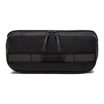 Tommy Hilfiger Polyurethane Toiletry Bag Unisex Black