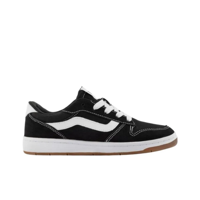 Vans Slip Resistant Moisture Wicking Low Top Skateboard Shoes Women's Black-1