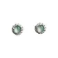 Blue Water Jadeite Minimalist Style Stud Earrings