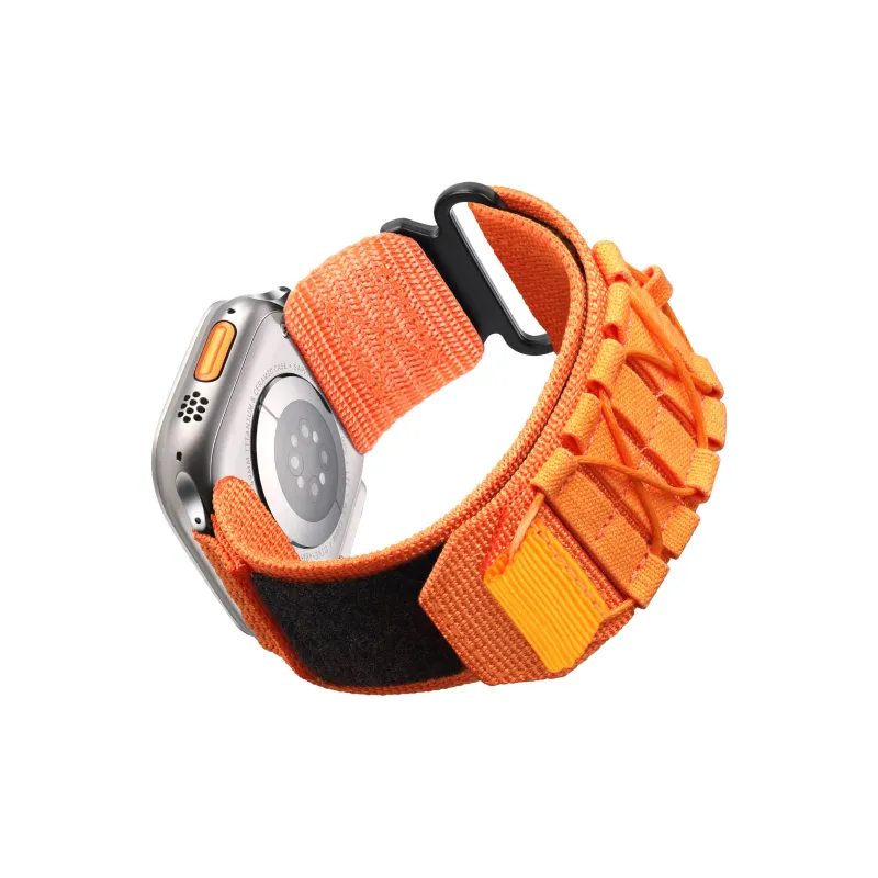 LOVINGCOOL Watch Band Apple Compatibility 38mm/49mm Nylon And Canvas Material-2