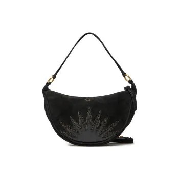 Pepe Jeans Leather Handbag, Shoulder Bag Regular Women's Black
