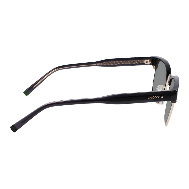LACOSTE Injection Molded Rectangular Sunglasses Men's Black-4