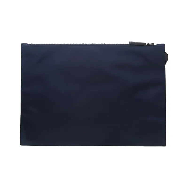 VERSACE PVC Clutch Large Size Men's Blue-2