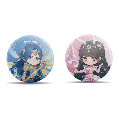 TENGXUNSHIPINCAOCHANGDI Douluo Continent Characters Deity Collection Tang San Xiaowu Laser Ticket Standee Badges