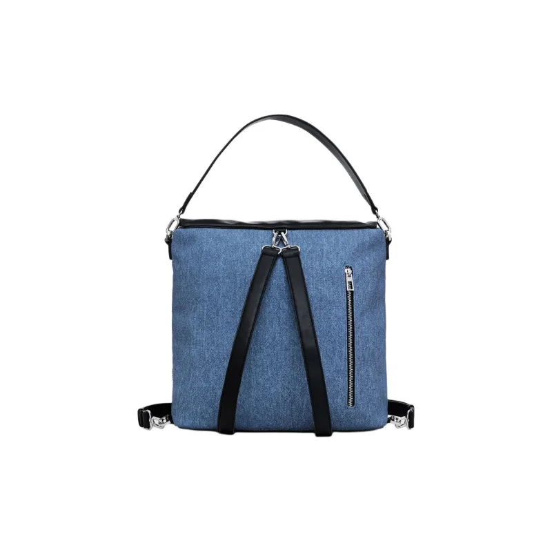 Desigual Polyurethane Backpack Tubas Women's Blue-2