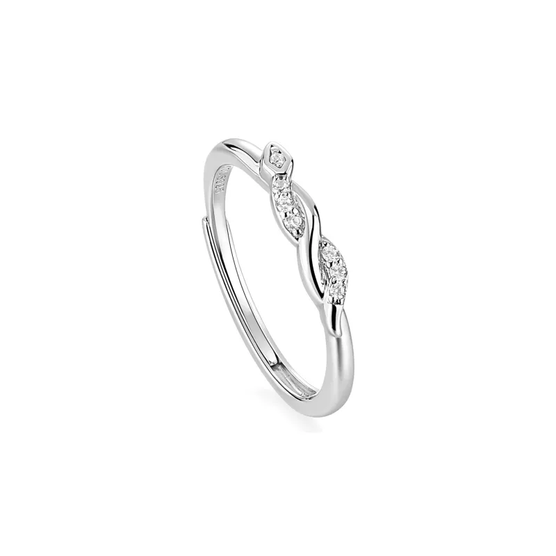 KADER 925 Sterling Silver Rings Unisex Silver-2