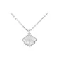 Encounter One's Whole Life Love for Life Necklace[Cross Chain]Silver
