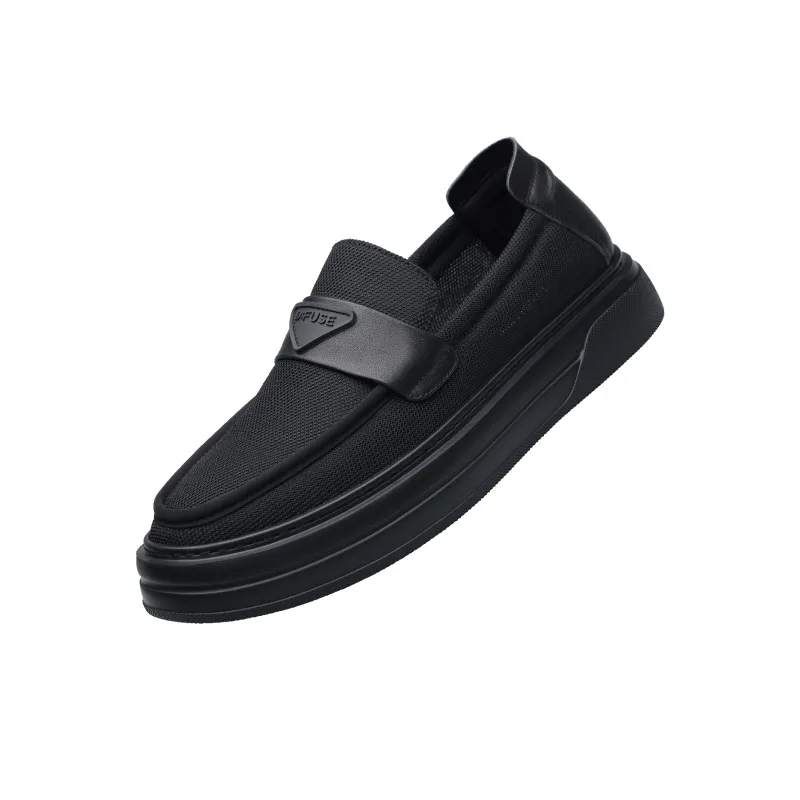 D FUSE SCANDINAVIA Casual Shoes Men's Black-4