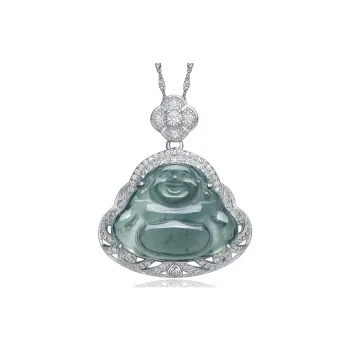 MARY WINDSOR Ice Glutinous Jadeite Necklaces Women's