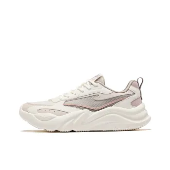Erke Dominant 3.0 Anti Slip Wear Resistant Low Top Casual Shoes Women's White Pink