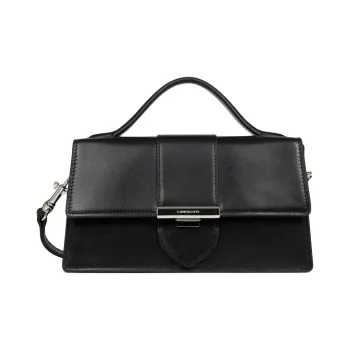 Lancaster Cow Leather Shoulder Bag, Crossbody Bag, Handbag Women's Black