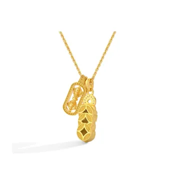 Right Hand Waiting Copper Alloy Necklaces Unisex
