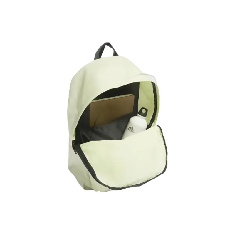 Adidas Polyester Backpack Regular Unisex Light Yellow Green-3