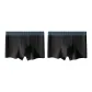 F Set-Minimalist Style Ribbed-Black+Black (2 Pack)