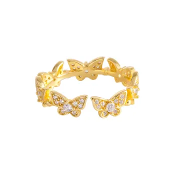 KEMLAIDA S925 Silver Rings Women's