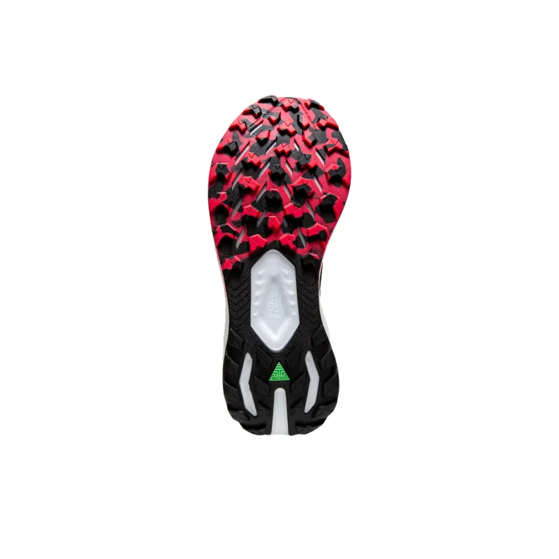 Brooks Catamount Anti-Slip Wear-Resistant Low-Top Trail Running Running Shoes Women's Black Red-4