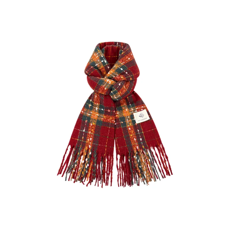 Lanza Knit Scarves Unisex-2