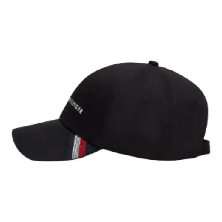Tommy Hilfiger Organic Cotton, Metal Baseball Caps Men's Black-1