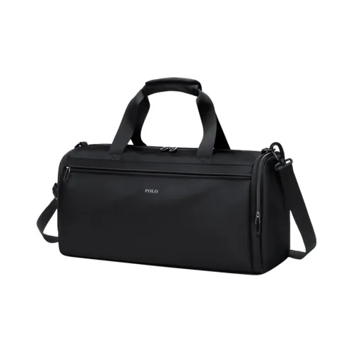 POLO Nylon Travel Bag 30L Men's Black