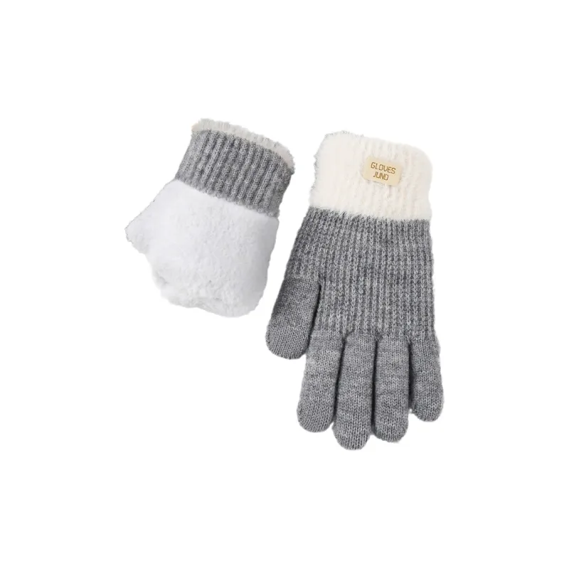 JKEM Acrylic Knit Gloves Unisex-5