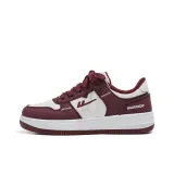 White/Burgundy (Fleece-Lined)