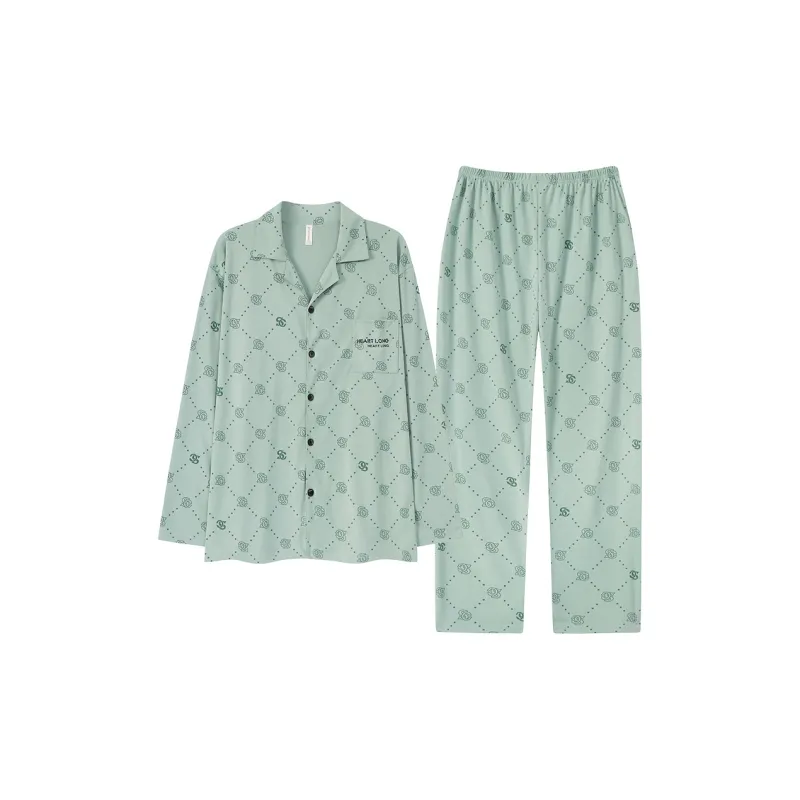 Cotton Gene Pajama Set Men's Combo Set-12
