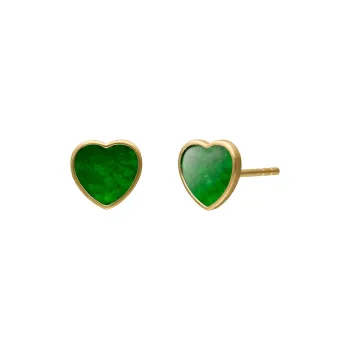 Princess Cui Ice Type Jadeite Stud Earrings Women's