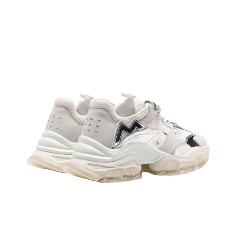 Moncler Leave No Trace Low Top Casual Shoes Women's White-3