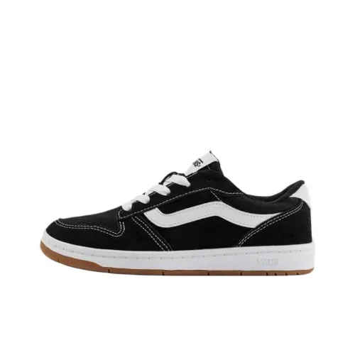 Vans Non-slip And Sweat-wicking Low-Top Skateboard Shoes Women's Black