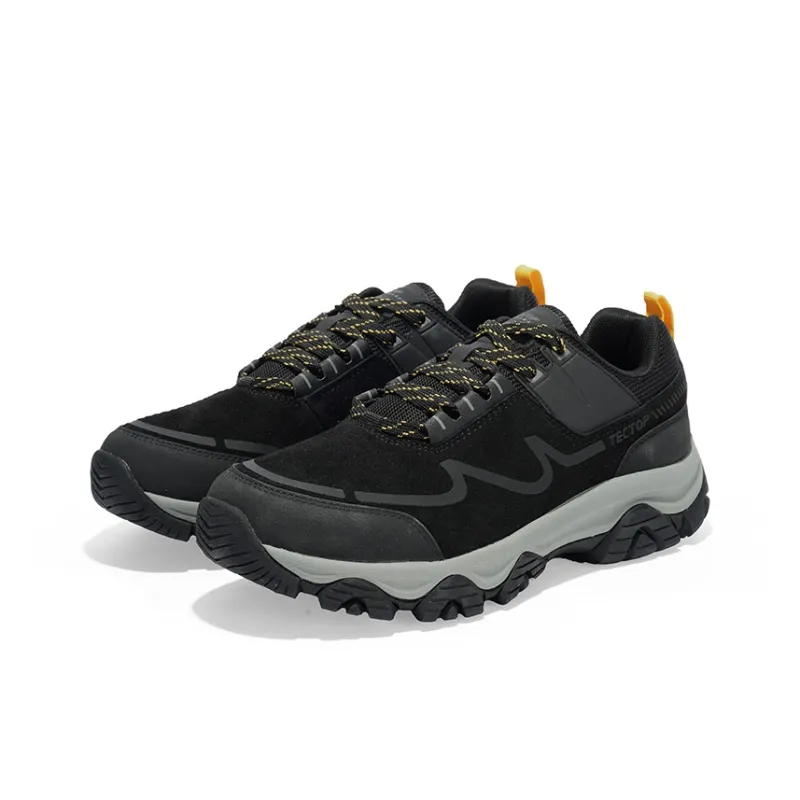 Tectop Cushioned Wear-Resistant Water-Resistant Low-Top Hiking Shoes Men's-3