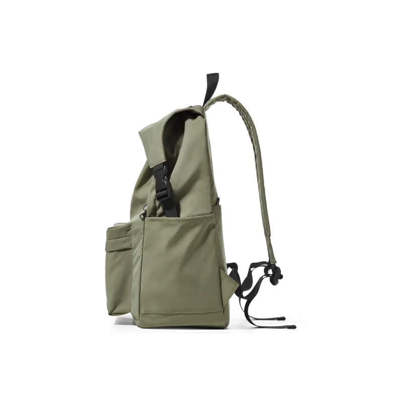 Kawasaki Fabric Backpack Laptop Bag Backpack Unisex Green/Black-2