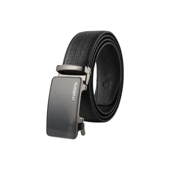 MILLIE'S Top Grain Cow Leather Leather Belts Men's Width  3.5cm
