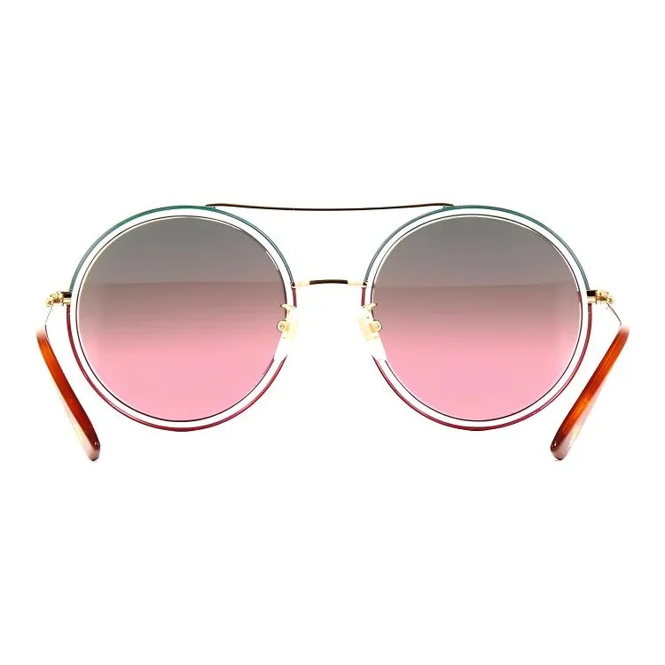 GUCCI Sunglasses Unisex Gradient Gray Pink-2
