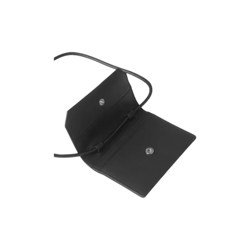 Vivienne Westwood Leather One Shoulder Crossbody Card Holder Regular Men's Black-3