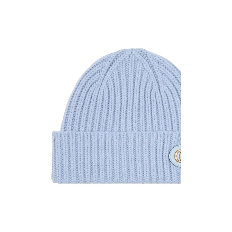 GUCCI Cashmere Beanies Women's Blue-1