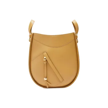 LOEWE Hammock Shiny Calfskin Crossbody Bag Shoulder Bag Women's Sahara Color