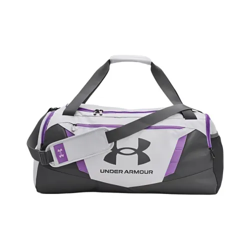 Under Armour Travel Bags Halo Gray & Provence Purple