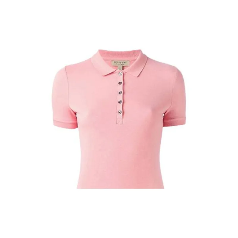 Burberry SS23 Polo Shirt Women's Pink-4