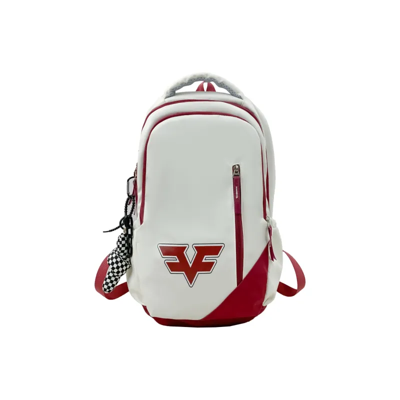 Villelon Nylon Backpack Unisex Red/Blue/Black/Red Blue Multicolor-36