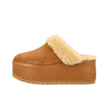 CELINE Triomphe Wrap toe Slippers Women's Brown