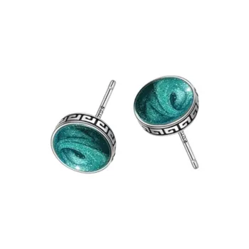BKBU Titanium Steel Stud Earrings Unisex