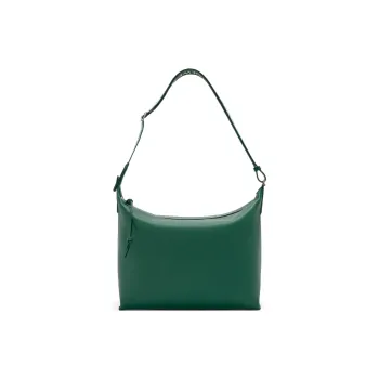 LOEWE Cubi Smooth Calf Leather Crossbody Bag Shoulder Bag Men's Green