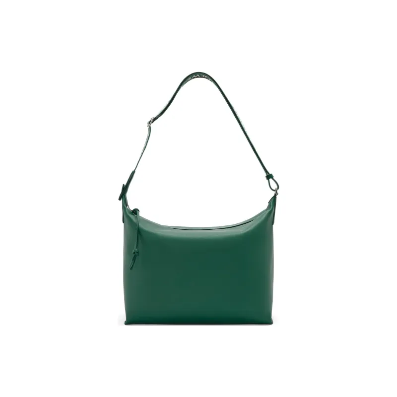 LOEWE Cubi Smooth Calf Leather Crossbody Bag Shoulder Bag Men's Green-0