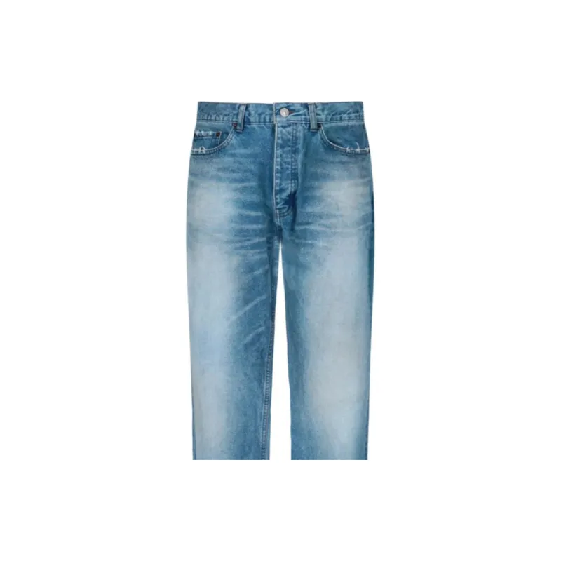 Balenciaga Jeans Men Blue-4
