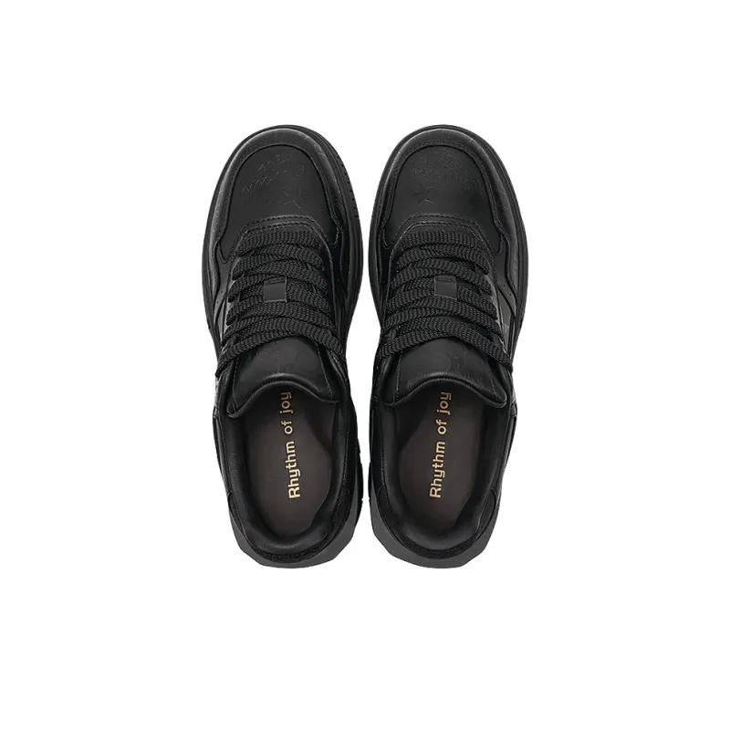 RHYTHM OF JOY Anti Slip Wear Resistant Low Top Skateboard Shoes Men's-37