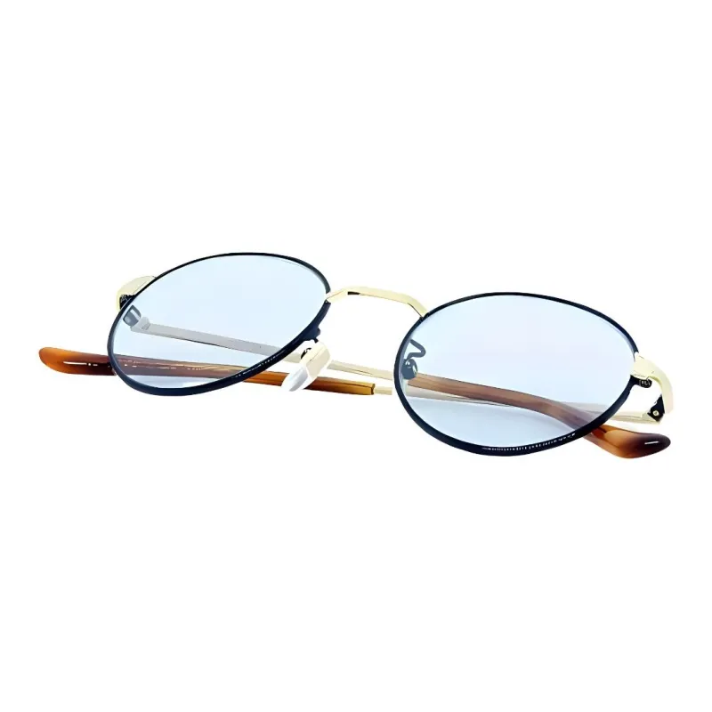 GUCCI Round Sunglasses Unisex Gold-0